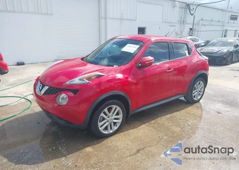 2015 Nissan Juke S из США, поврежденный, VIN JN8AF5MR3FT503011